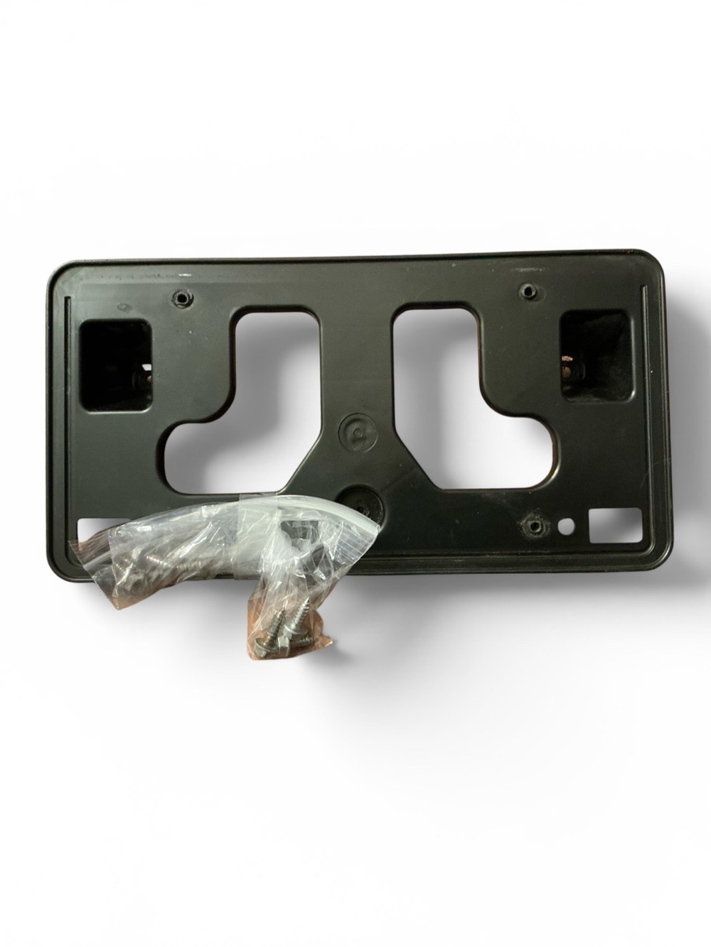 Honda Black License Plate Bracket with Mounting Hardware